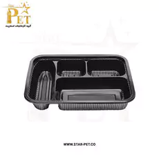 ظرف یکبار مصرف چهار خانه نگارا